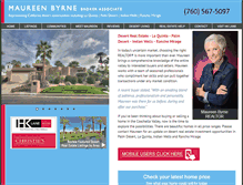 Tablet Screenshot of maureenbyrne.com